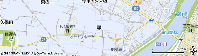 徳島県阿南市宝田町（郡）周辺の地図