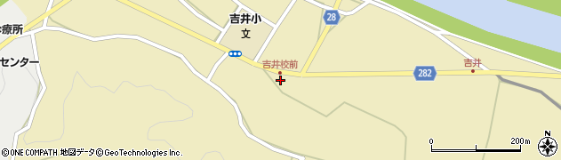 徳島県阿南市吉井町（皇神）周辺の地図