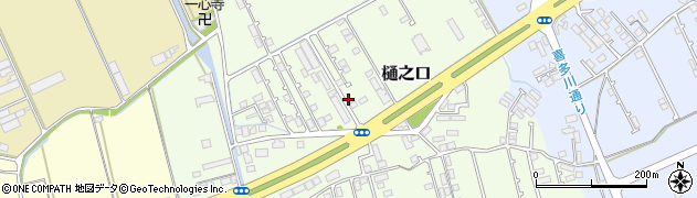 愛媛県西条市樋之口周辺の地図