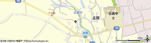 和歌山県日高郡日高町志賀432周辺の地図