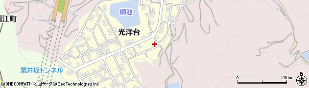 愛媛県松山市光洋台2-18周辺の地図