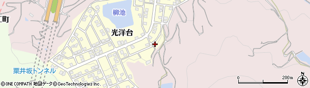愛媛県松山市光洋台2-43周辺の地図
