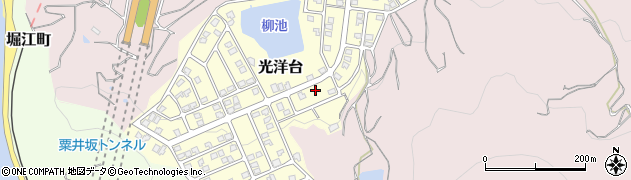 愛媛県松山市光洋台2-4周辺の地図