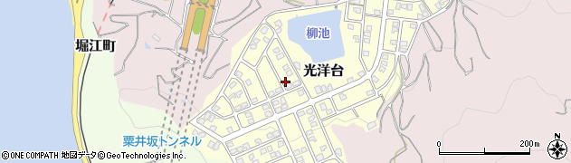 愛媛県松山市光洋台7-25周辺の地図