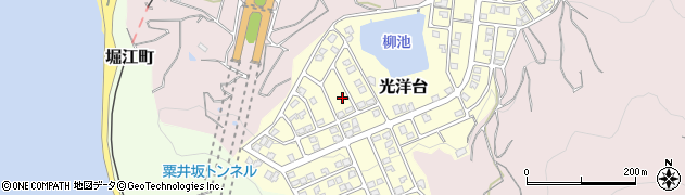 愛媛県松山市光洋台7-29周辺の地図