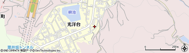 愛媛県松山市光洋台2-39周辺の地図