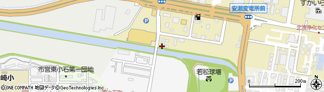 株式会社若松タクシー　事務所周辺の地図