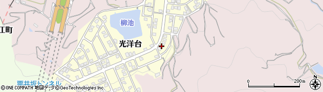 愛媛県松山市光洋台2-21周辺の地図