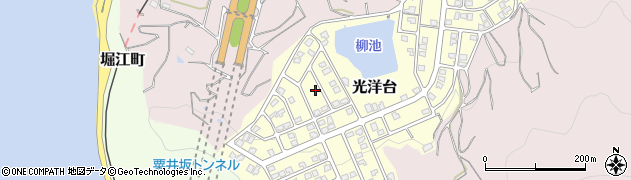 愛媛県松山市光洋台7-30周辺の地図