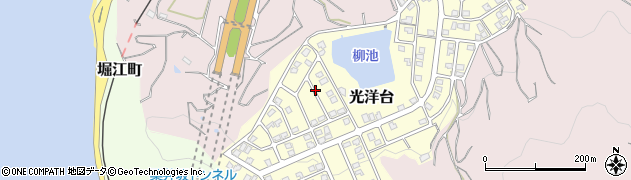 愛媛県松山市光洋台7周辺の地図