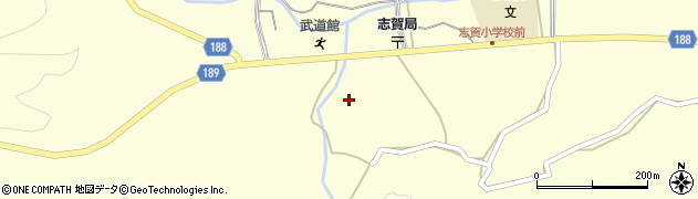 和歌山県日高郡日高町志賀1500周辺の地図