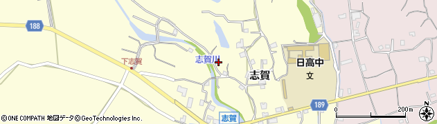 和歌山県日高郡日高町志賀173周辺の地図