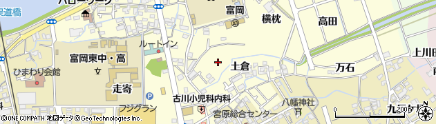 徳島県阿南市領家町（横枕）周辺の地図