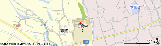 和歌山県日高郡日高町志賀71周辺の地図