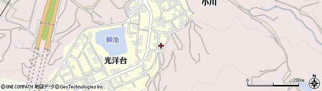 愛媛県松山市光洋台2-49周辺の地図