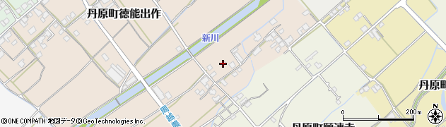 愛媛県西条市丹原町古田39周辺の地図