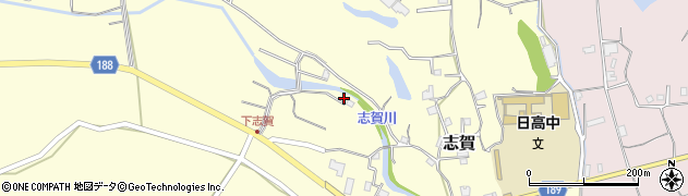 和歌山県日高郡日高町志賀427周辺の地図