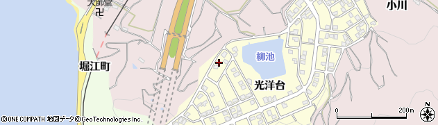 愛媛県松山市光洋台7-48周辺の地図