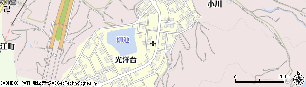 愛媛県松山市光洋台8-12周辺の地図