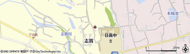 和歌山県日高郡日高町志賀159周辺の地図