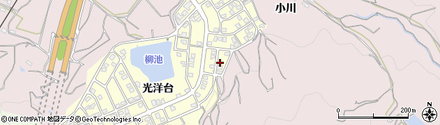 愛媛県松山市光洋台2-50周辺の地図