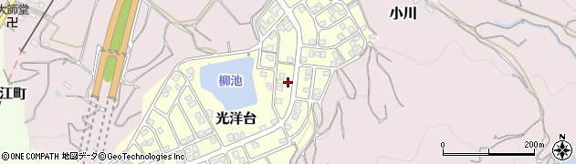 愛媛県松山市光洋台8-11周辺の地図