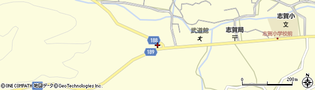 和歌山県日高郡日高町志賀1758周辺の地図