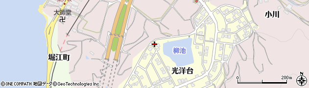 愛媛県松山市光洋台7-51周辺の地図