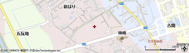 徳島県阿南市畭町周辺の地図