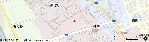 徳島県阿南市畭町周辺の地図