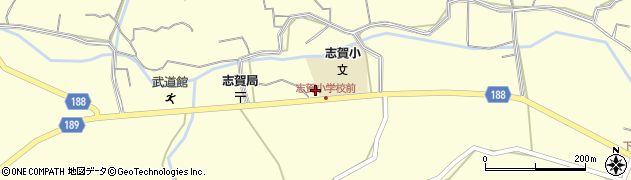 和歌山県日高郡日高町志賀1795周辺の地図