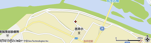 徳島県阿南市吉井町（原）周辺の地図