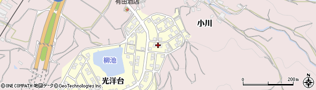 愛媛県松山市光洋台1-47周辺の地図