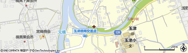 玉津橋周辺の地図