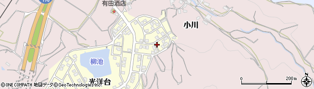愛媛県松山市光洋台1-43周辺の地図