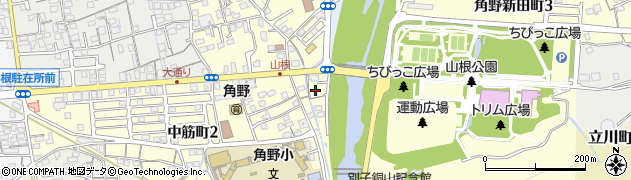 生子窯周辺の地図