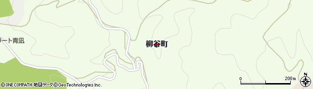 愛媛県松山市柳谷町周辺の地図