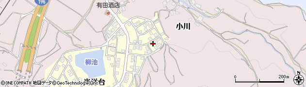 愛媛県松山市光洋台1-41周辺の地図