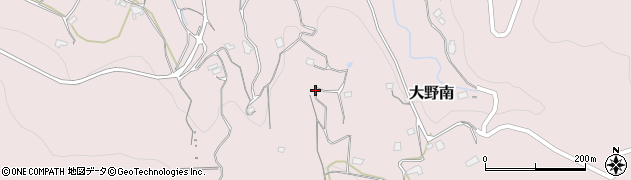 山口県平生町（熊毛郡）大野南周辺の地図