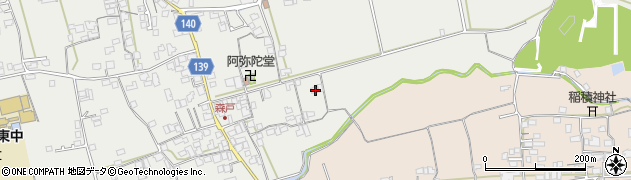 愛媛県西条市下島山甲483周辺の地図