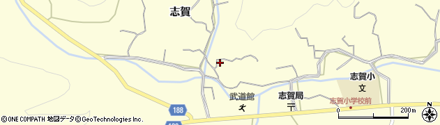 和歌山県日高郡日高町志賀2002周辺の地図