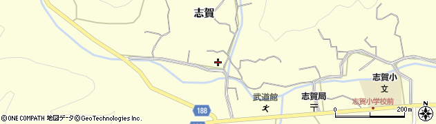 和歌山県日高郡日高町志賀2203周辺の地図