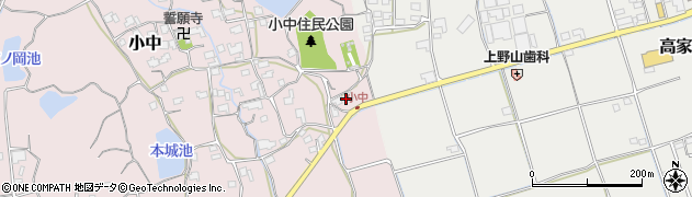 和歌山県日高郡日高町小中172周辺の地図