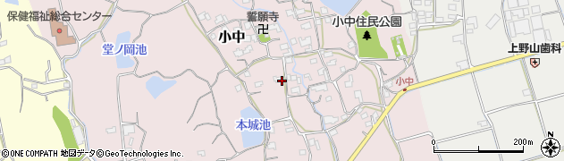 和歌山県日高郡日高町小中周辺の地図
