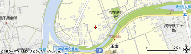 愛媛県西条市玉津周辺の地図
