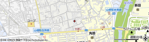 愛媛県新居浜市中西町15周辺の地図