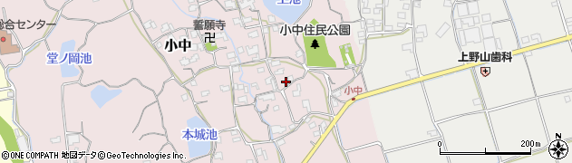 和歌山県日高郡日高町小中812周辺の地図