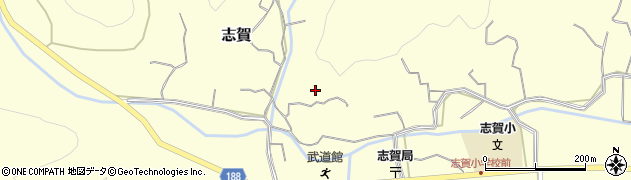 和歌山県日高郡日高町志賀2006周辺の地図