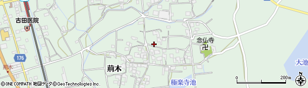 和歌山県日高町（日高郡）荊木周辺の地図