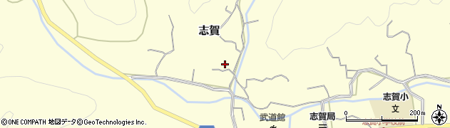 和歌山県日高郡日高町志賀2197周辺の地図